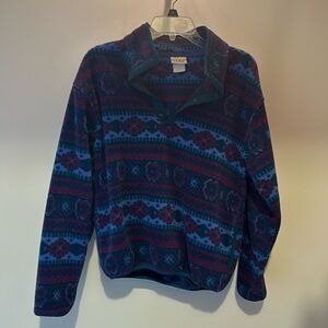 L.L. Bean fleece pullover